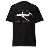 Bombardier Challenger 300 Airplane T-Shirt - Personalized w/ Your N#