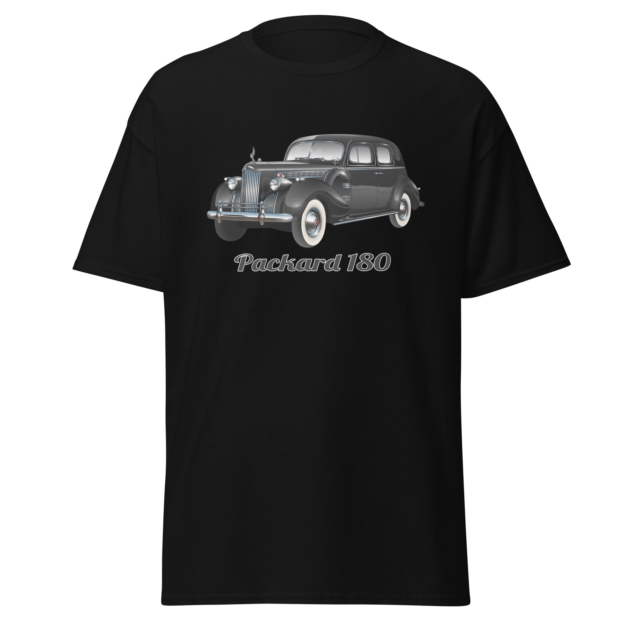 Flyboy Toys Custom Packard 180 T-shirt AUTOG13B180-BLK1