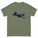 Grumman F7F Tigercat Airplane T-shirt AIR7ILF7F-N1 - Personalized w/ Your N#