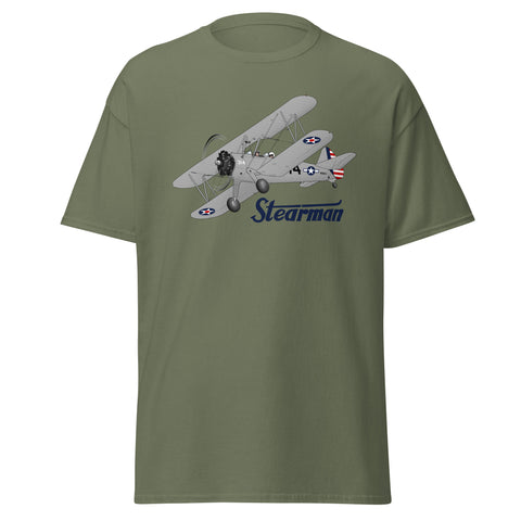 Flyboy Toys Stearman FSX1 Airplane T-shirt - Personalized with Your N#