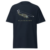 Sikorsky UH-60 Black Hawk Helicopter T-shirt - Personalized with N#