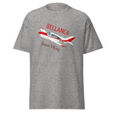 Bellanca Super Viking (Blue) Custom Airplane T-shirt AIR25CJLGM9B - Personalized with N#