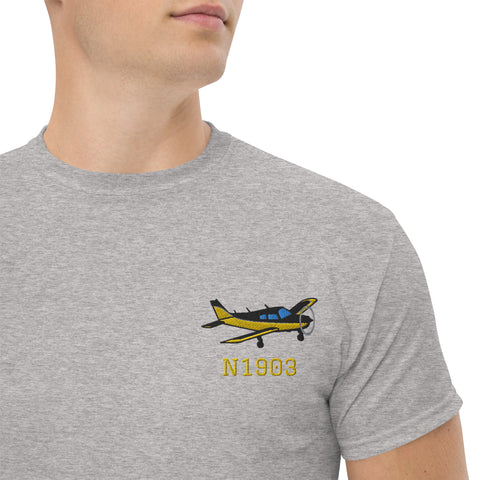 Custom Embroidered T-Shirt (Left chest only) - AIR255DLJ-YC1