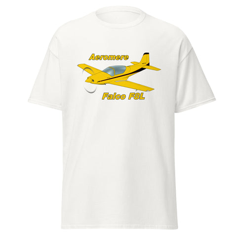 Custom Aeromere F8L Falco Airplane T-shirt - Personalized with Your N#