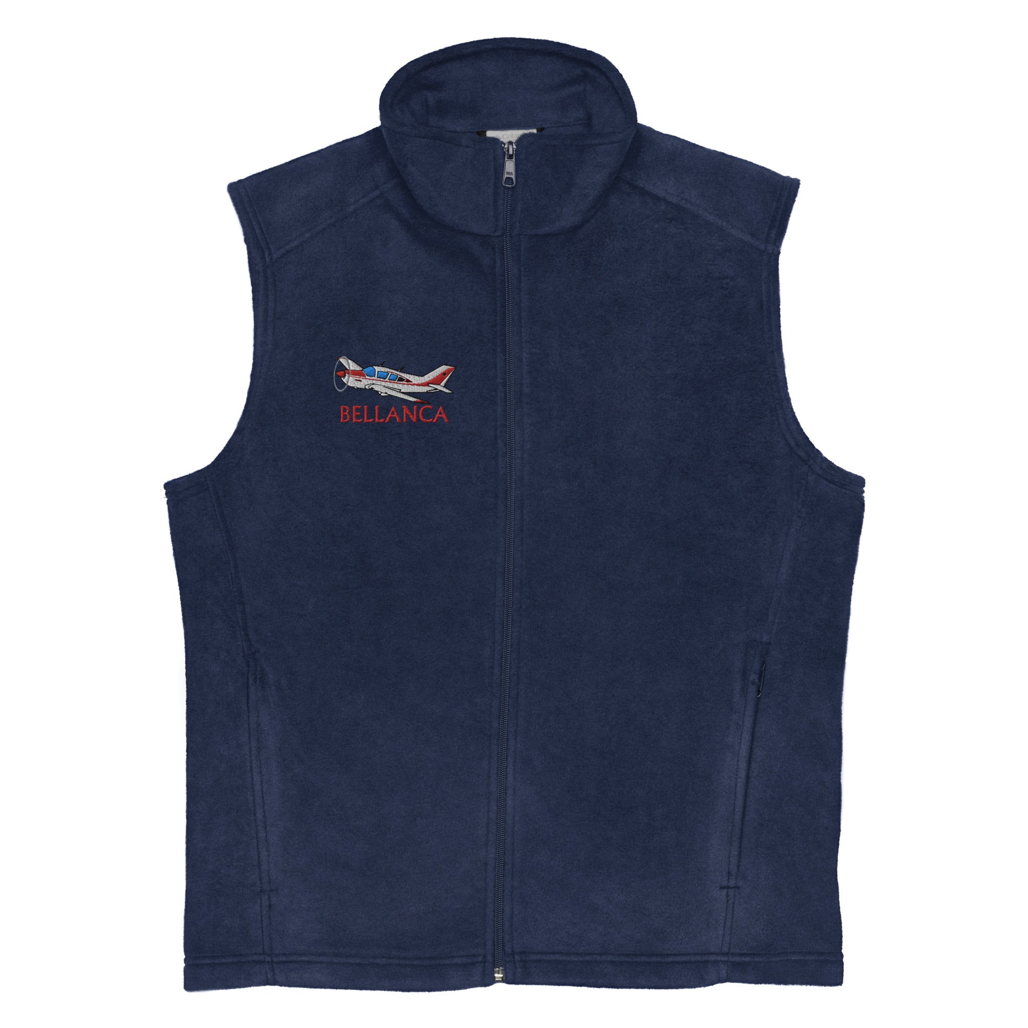 Custom Embroidered Men's Columbia fleece vest – Flyboy Toys