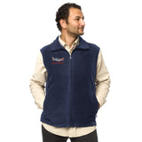 Custom Embroidered Men’s Columbia fleece vest