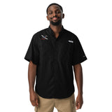 Custom Embroidered Men’s Columbia short sleeve button shirt