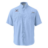 Custom Embroidered Men’s Columbia short sleeve button shirt