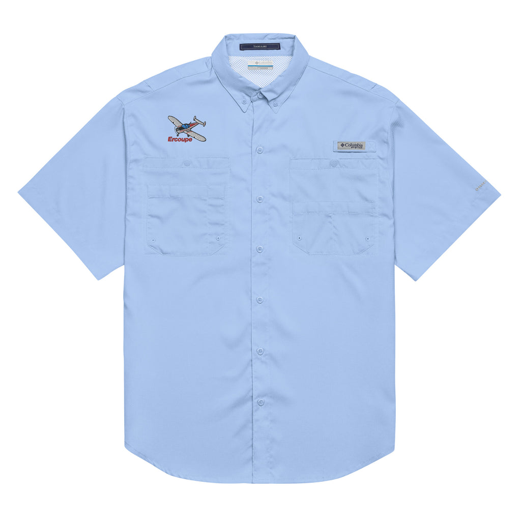 Custom Embroidered Men's Columbia short sleeve button shirt Flyboy Toys Custom Embroidered Men's Columbia short sleeve button shirt Flyboy Toys