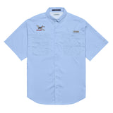 Custom Embroidered Men’s Columbia short sleeve button shirt