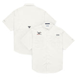 Custom Embroidered Men’s Columbia short sleeve button shirt