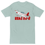 Custom Van's Aircraft RV-8 Men’s Premium Heavyweight Tee (AIRM1EIM8-RB2)