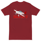 Custom Van's Aircraft RV-8 Men’s Premium Heavyweight Tee (AIRM1EIM8-RB2)