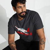 Custom Van's Aircraft RV-8 Men’s Premium Heavyweight Tee (AIRM1EIM8-RB2)