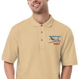 Custom Gulfstream G150 Embroidered Men's Premium Polo - Add Your N#