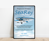 Flyboy Toys Custom Searey 12"x18" HD Airplane Metal Sign