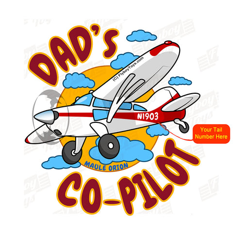 Copy of Dad's Co-Pilot High wing (Red) Airplane Design