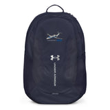 Front View of Flyboy Toys Custom Airplane Under Armour® Backpack  Navy