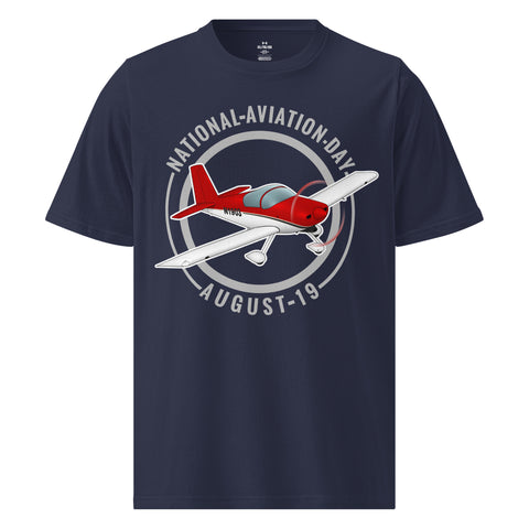 Custom National Aviation Day ArmourⓇ Athletic Shirt - Add Your Aircraft | Flyboy Toys