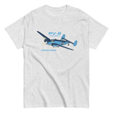 Lockheed Harpoon PV-2 (Blue) Airplane T-Shirt - Personalized w/ Your N#