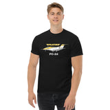 Pilatus PC-24 (Yellow/Silver) Airplane T-Shirt - Personalized w/ Your N#