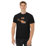 MBB Kawasaki BO 105 (Orange) Helicopter T-Shirt - Personalized w/ Your N#