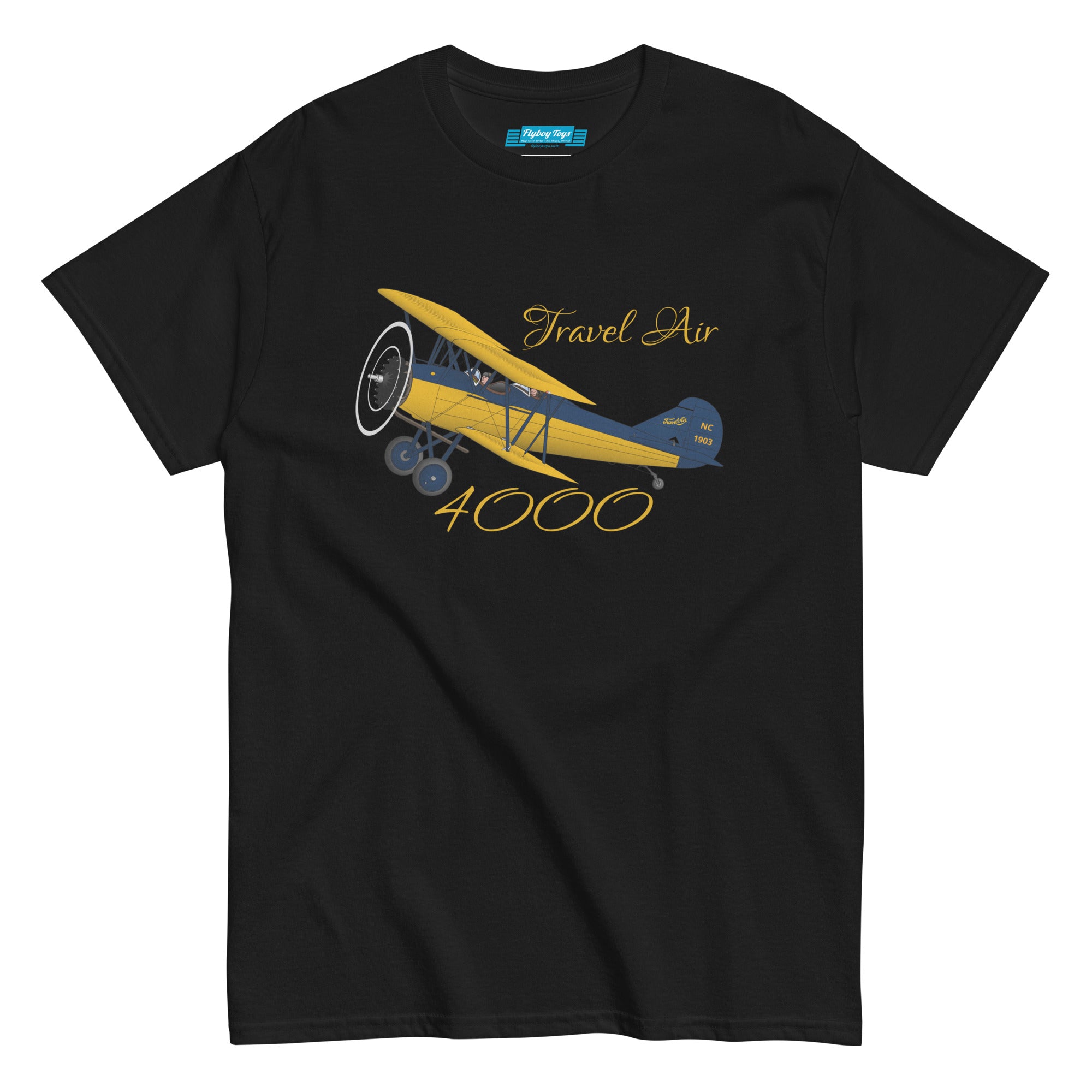 Curtis Wright Travel Air 4000 Airplane T-shirt- Personalized with 
