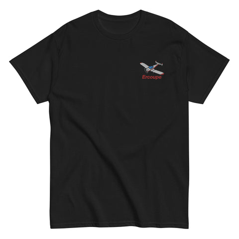 Ercoupe Custom Airplane Embroidered t-shirt - Personalized w/ N#