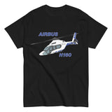 Airbus H160 Helicopter T-Shirt – Flyboy Toys Aviation Tee – Custom Pilot Gift with Personalized N Number