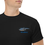 SeaRey Custom Embroidered Airplane T-Shirt - Personalized