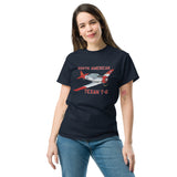 Mooney M20J / 201 (Red/Blue) Airplane T-Shirt - Personalized w/ Your N#