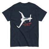 Rutan Model 61 Long EZ (White) Airplane T-Shirt - Personalized w/ Your N#