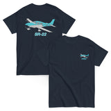 SR22T Airplane T-shirt - Personalized with Your N# - Back & Front