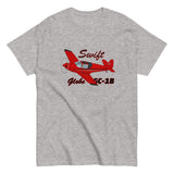 Globe / Temco Swift GC-1B (Red/Black) Airplane T-Shirt - Personalized w/ Your N#