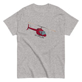 Custom Helicopter Jet Ranger X T-shirt - Personalized