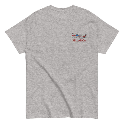 Bellanca Super Viking Custom Embroidered Airplane T-Shirt - Personalized