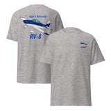Van's RV-8 Airplane T-Shirt – Personalized N Number – Back & Front Print