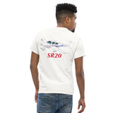 Custom SR20 Airplane T-shirt - Personalized with Your N# - Back & Front