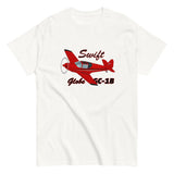 Globe / Temco Swift GC-1B (Red/Black) Airplane T-Shirt - Personalized w/ Your N#