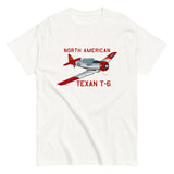 North American Texan T-6 Airplane T-Shirt - Personalized w/ Your N#