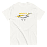 Pilatus PC-24 (Yellow/Silver) Airplane T-Shirt - Personalized w/ Your N#