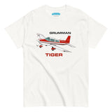 Grumman Tiger (Red #3) Airplane T-Shirt - Personalized w/ Your N#