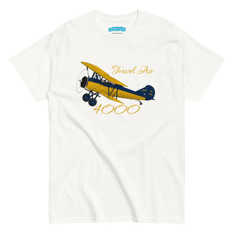 Curtis Wright Travel Air 4000 Airplane T-shirt- Personalized with N#