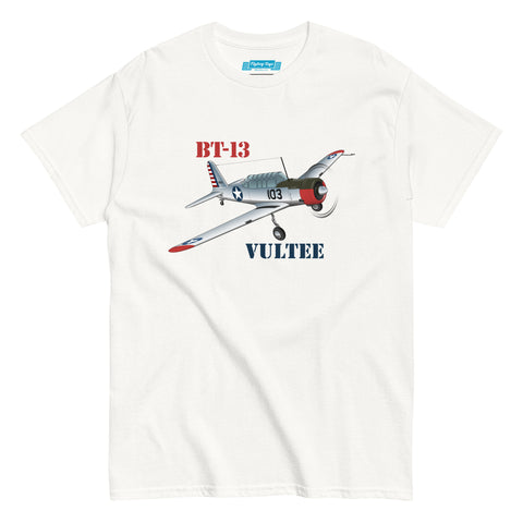 Vultee BT-13 Valiant Airplane T-shirt- Personalized with N#