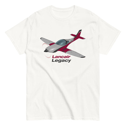 Lancair Legacy Custom Airplane T-Shirt - Personalized with your N#