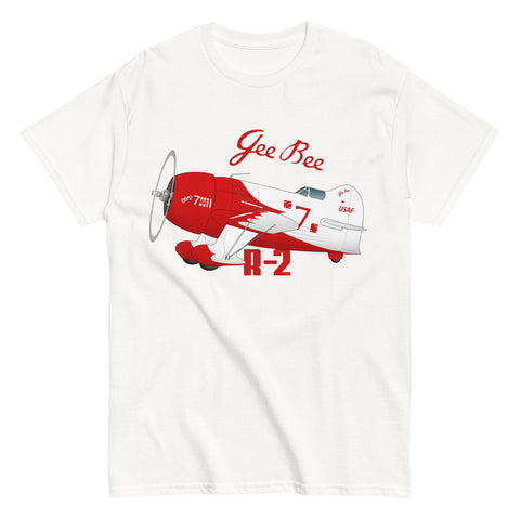 Gee Bee R-2 Airplane T-Shirt - Personalized with Your N#