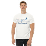 Custom Twin Comanche (AIRG9GKN9-B3) Airplane T-Shirt - Add your N#
