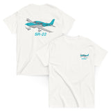 SR22T Airplane T-shirt - Personalized with Your N# - Back & Front