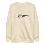 Custom Unisex Premium Sweatshirt - - Add your aircraft