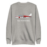 Custom Unisex Premium Sweatshirt - - Add your aircraft